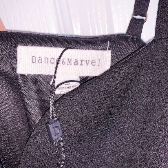 Black Off The Shoulder Dress - Picture 3 of 3